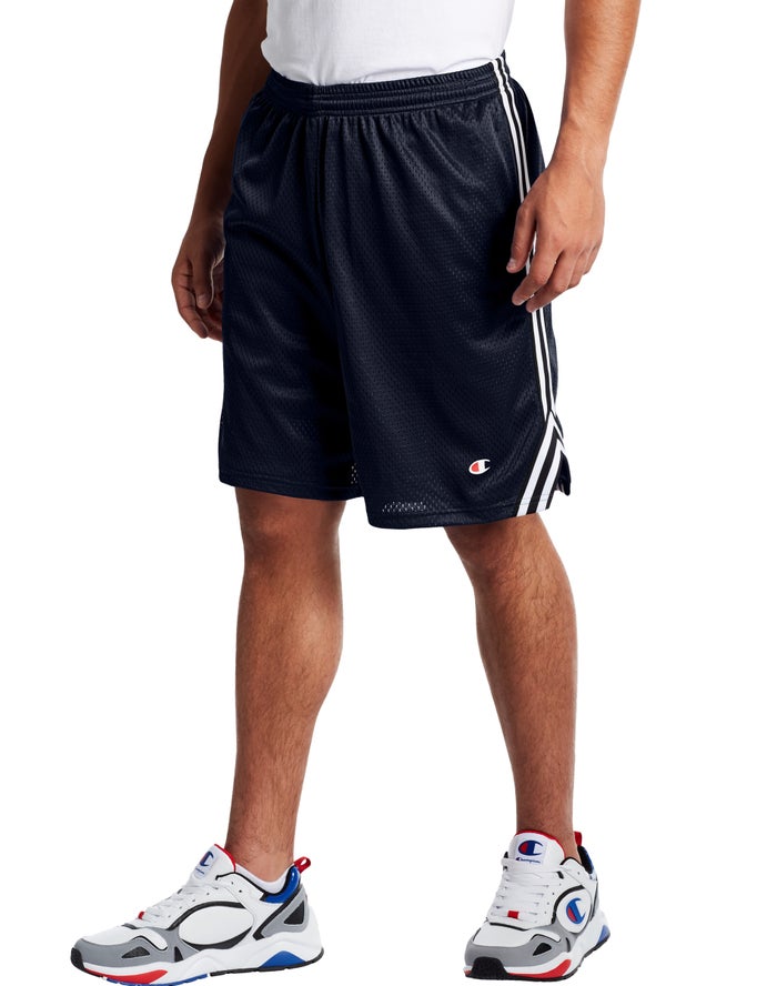 Champion Mens Shorts NZ - Lacrosse Navy ( 6589-CVKBW )